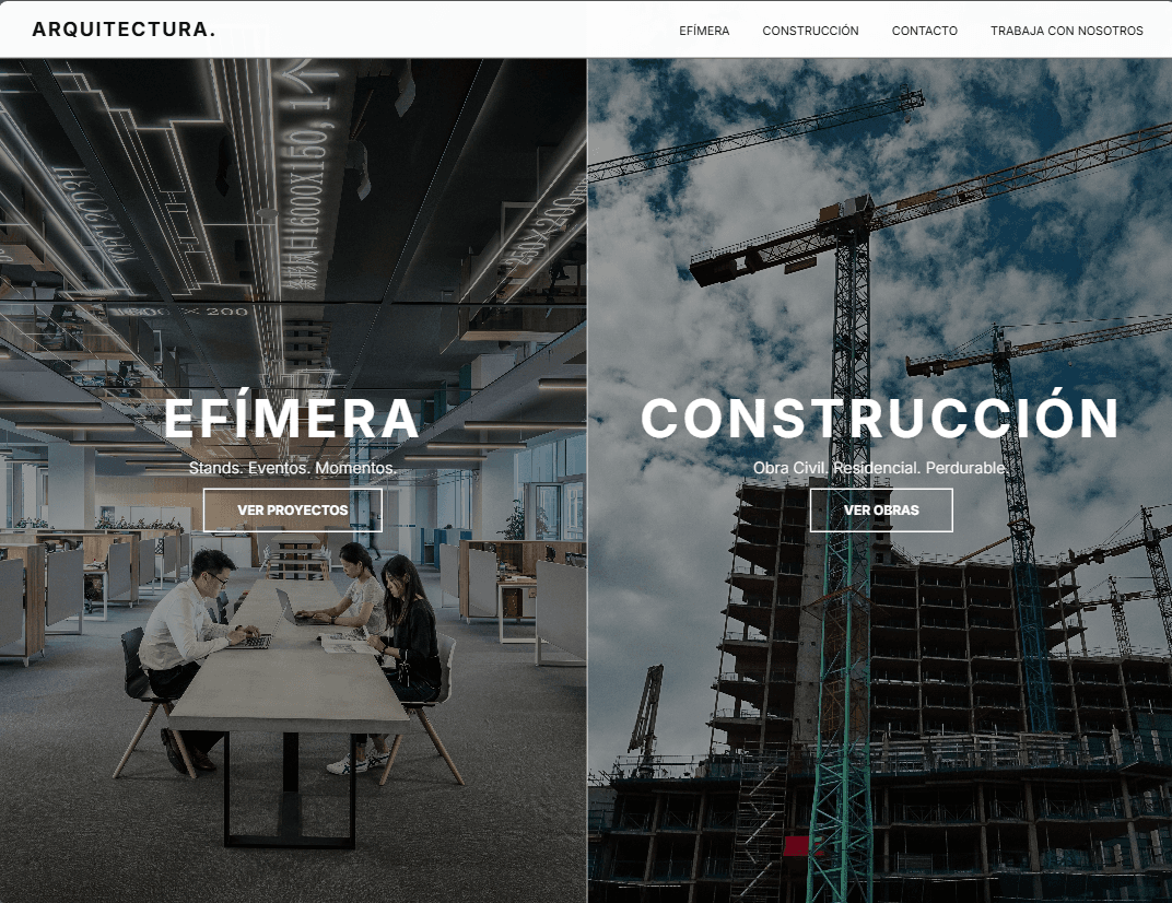 Web Personal Arquitecto (2026)